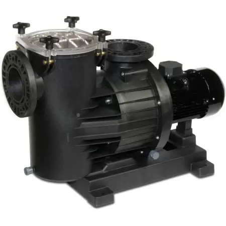 DAB Wysokoprzepływowa odśrodkowa pompa basenowa PP wzmocniony włóknem szklanym DN100 kołnierz 8.8A 400VAC czarny typ Europro 550T 7043311